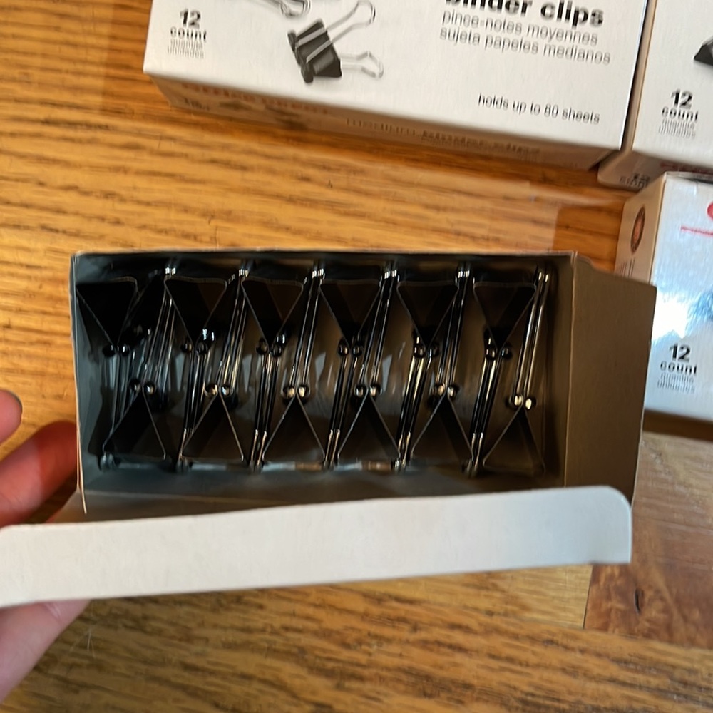 NEW Binder Clips - Picture 2 of 2